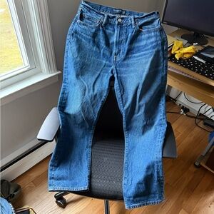 Abercrombie & Fitch Men's Straight Blue Jeans